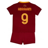 AS Roma Tammy Abraham #9 Fotballklær Hjemmedraktsett Barn 2022-23 Kortermet (+ korte bukser)